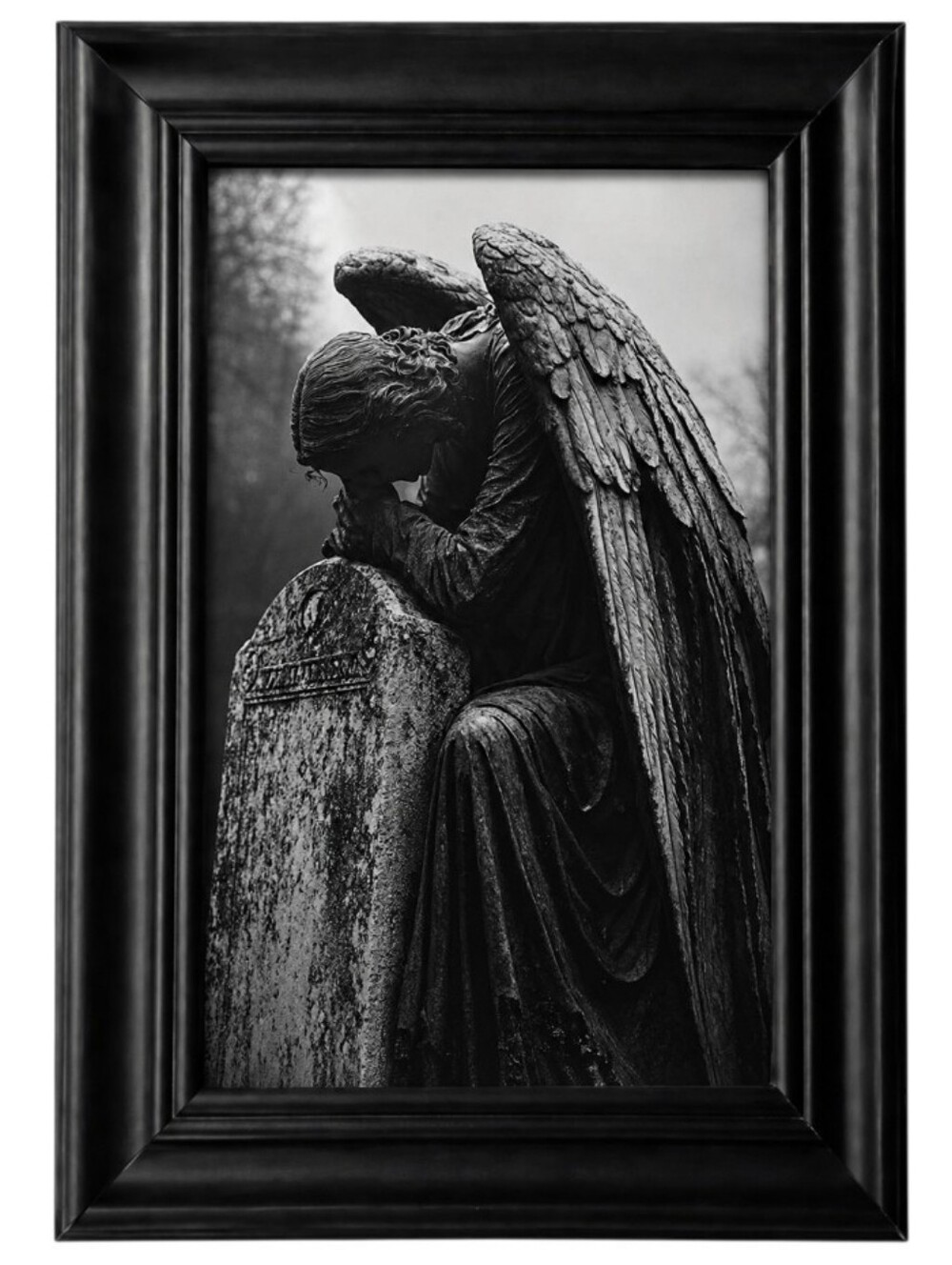 Angel Of Death Goth Werid Creepy Horror Decor Unique unusual funeral dark Morbid